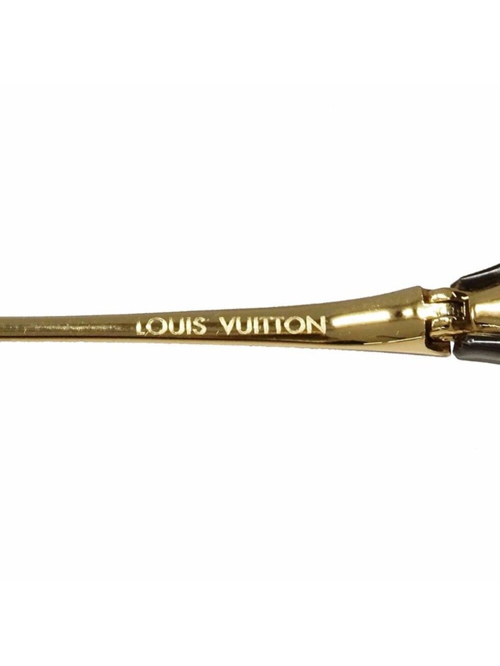 Louis Vuitton Sunglasses Metal Acetate Daisy Gold Brown Petal Motif Feminine - Picture 7 of 13